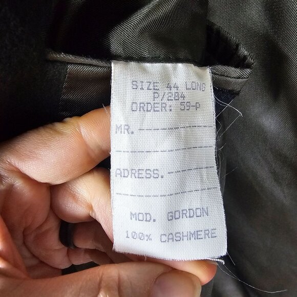 Jos A Bank 44L 100% Cashmere Gordon Blazer Dark Green Sport Coat Suit Jacket - Picture 5 of 11